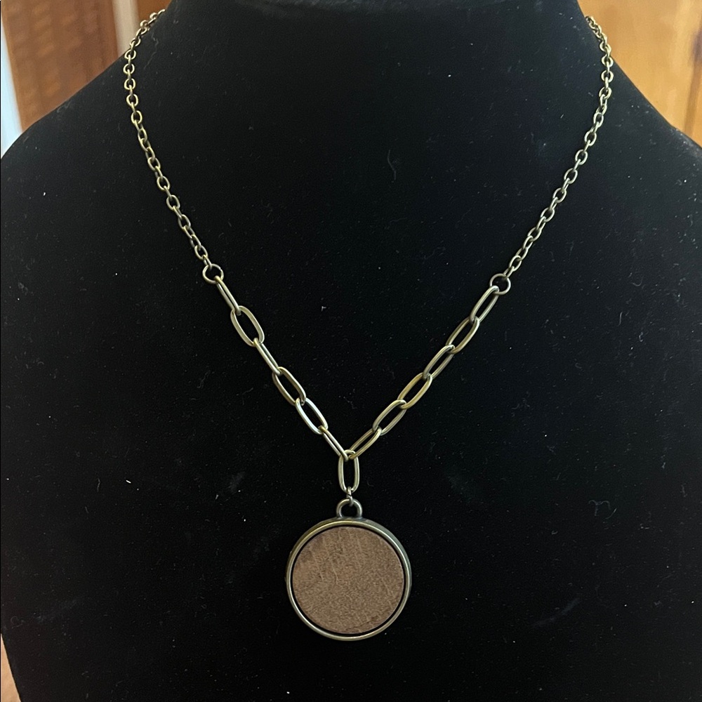 Paparazzi Bronze Chain Earrings